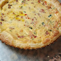 El cooksnap de marian cuando hizo Quiche de calabacín y pimiento.