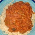El cooksnap de Catalina Bottai Silva cuando hizo Espirales con salsa de tomate y carne de soya.