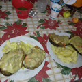 El cooksnap de Diangela cuando hizo Berenjenas rellenas.
