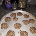 El cooksnap de Natalia Amat cuando hizo Galletas de avena, banana y pasas de uva.
