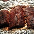 dizzle29's cooksnap of when they made Pork Ribs with dry rub (oven cooked and grilled).
