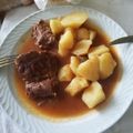 El cooksnap de anabel cuando hizo Carrilleras al vino tinto.