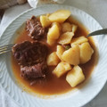 El cooksnap de anabel cuando hizo Carrilleras al vino tinto.