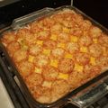 hikadeb's cooksnap of when they made Taco tater tot casserole.
