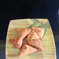 Cooksnap dari Darpa untuk resep Samosa ayam dengan kulit homemade