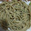 Cooksnap dari novianti untuk resep Kale Pesto for Shrimp Spaghetti | Shrimp Spaghetti with Kale Pesto | Saus Kale