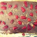 Cooksnap από Βασω Σπ στη συνταγή Νηστίσιμη τούρτα σοκολάτα-φράουλα (vegan)