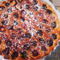 El cooksnap de David López Soriano cuando hizo Clafoutis con cerezas (receta francesa).