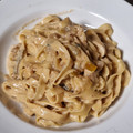 El cooksnap de Selena Grimes Rodriguez cuando hizo Tagliatelle en salsa de nueces y gorgonzola con pera.