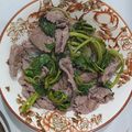 Cooksnap của Cau Hai khi họ làm theo món Canh rau lang nấu thịt bò