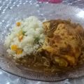 El cooksnap de Mar Maslow cuando hizo Mixiote de pollo en adobo con nopales.