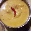 Parul Gupta's cooksnap of when they made Kadhi with pakodi.