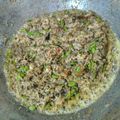 Cooksnap dari Nyonya Jaya Cooking untuk resep Oblok-oblok mlanding + teri nasi (teri medan)