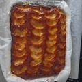 El cooksnap de Raúl Gómez cuando hizo Bizcocho de manzana y mermelada de melocotón.