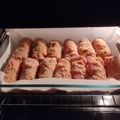 El cooksnap de Pedro cuando hizo Flamenquines de lomo, jamón y queso en airfryer.