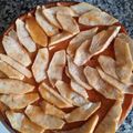 El cooksnap de Azucena cuando hizo Tarta de Manzana.