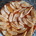 El cooksnap de Azucena cuando hizo Tarta de Manzana.