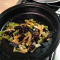El cooksnap de Elizabeth Villalobos cuando hizo Nopales con chile ancho, fáciles y rápidos.