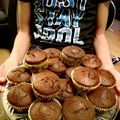 mirage Cooksnap-ja, amikor elkészítette a(z) Csokis muffin/ csoki darabos muffin receptet.