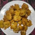 Cooksnap Zieta Ali semasa beliau membuat Jemput jemput bawang rangup.
