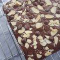 Cooksnap dari Monica Novara H. untuk resep Callebaut Brownies w/ Biscoff spread + biscuit