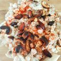 Sabby 's cooksnap of when they made Fatteh - Lebanese Chickpeas with yogurt.