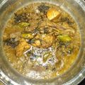 Minal Ahmed 's cooksnap of when they made Chicken hara masala karahi.