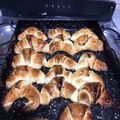 El cooksnap de Vics cuando hizo Medialunas de manteca.