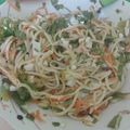 El cooksnap de Genesis Gonzales cuando hizo Ensalada de pollo y verdura.