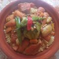 Malak 's cooksnap of when they made كسكس مغربي باللحم.