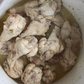El cooksnap de Isa Gomez cuando hizo Muslitos de pollo Monsieur Cuisine.