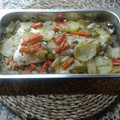 El cooksnap de carmen palomares palomares cuando hizo Merluza a la plancha con patatas y verduras.