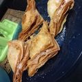 El cooksnap de XimeRos cuando hizo Pasteles hojaldrados.