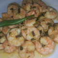 El cooksnap de Ely Encarnación cuando hizo Camarones al cilantro y limón.
