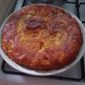 El cooksnap de Analhy Vila cuando hizo Torta invertida de durazno.