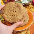 El cooksnap de Naty Andrea cuando hizo Pan amasado vegano.