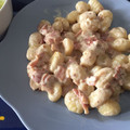 El cooksnap de Irene-Guirao cuando hizo Gnocchis al roquefort.