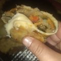 El cooksnap de Florencia Valenzuela cuando hizo Arrolladitos primavera de vegetales.