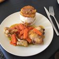 El cooksnap de Nieves Camero cuando hizo Pollo al ron con miel y naranjas.