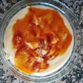 El cooksnap de Patricia Eguren cuando hizo Crema casera con merengue y caramelo.