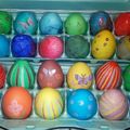 craftycookingmama's cooksnap of when they made Tinklee's Dyed Easter Eggs.