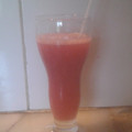 El cooksnap de indi salinas cuando hizo Licuado frutillas y manzana.