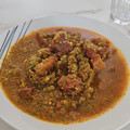 El cooksnap de sandra bayonas Machin cuando hizo Keto-Guiso "Cocinar para Cuatro" de Brócoli, Panceta y Chorizo.