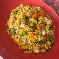 il ricette di casa nostra quando ha preparato Cous cous con gamberi e verdure rosse