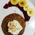 El cooksnap de Mar JJ cuando hizo Pancakes de avena y chocolate.