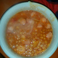 El cooksnap de Vladimir Cabezas cuando hizo Lentejas con verduras.