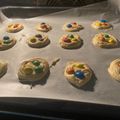 El cooksnap de Noe cuando hizo Galletas de mantequilla y lacasitos.