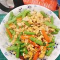 邱小雅的灶腳👣 的 肉末四季豆炒蛋 cooksnap
