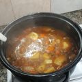 El cooksnap de luis carmona cuando hizo Estofado de carne.
