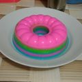 Cooksnap dari Lina untuk resep Pudding susu pelangi
